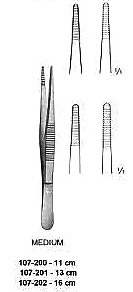 Medium Dressing-Tissue Forcep
